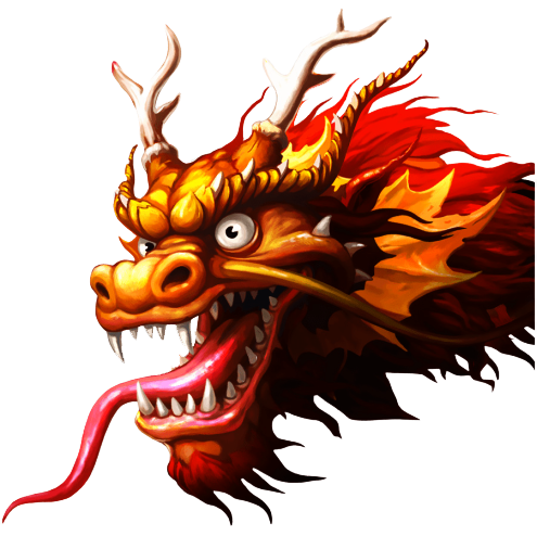 Dragon Chinois symbole du légendaire Dragon RYU