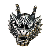 Bague Dragon<br> Démon japonais "Argent" - Dragon-chinois