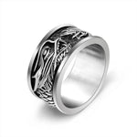 Bague Dragon<br> Anti Stress "Acier" - Dragon-chinois