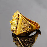 Bague Dragon<br>  Celtique "Or" - Dragon-chinois