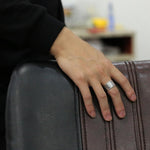 Bague Dragon<br> Carpe Koi "Argent" - Dragon-chinois