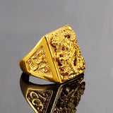 Bague Dragon<br>  Celtique "Or" - Dragon-chinois