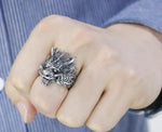 Bague Dragon<br> Chinois "Argent" - Dragon-chinois