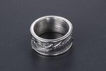 Bague Dragon<br> Anti Stress "Acier" - Dragon-chinois