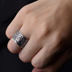 Anneau Dragon<br> Sommeil Draconique "Argent" - Dragon-chinois