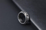 Bague Dragon<br> Alliance Éternel "Acier" - Dragon-chinois