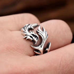 Bague Dragon<br> Gothique "Argent" - Dragon-chinois