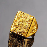 Bague Dragon<br>  Celtique "Or" - Dragon-chinois