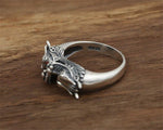 Bague Dragon<br>  Asiatique "Argent" - Dragon-chinois