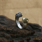 Bague Dragon<br> Bouddha "Argent" - Dragon-chinois