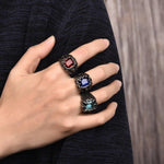 Bague Dragon <br> Griffe Gotique "Acier" - Dragon-chinois