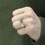Bague Dragon<br> Bouddha "Argent" - Dragon-chinois