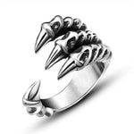 Anneau Dragon<br> Griffe de Dragon Qiu "Acier" - Dragon-chinois