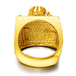 Bague Dragon<br> Sheyron Ajustable "Or" - Dragon-chinois