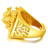 Bague Dragon<br> Sheyron Ajustable "Or" - Dragon-chinois