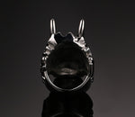 Bague Dragon<br> Koryu japonais "Acier" - Dragon-chinois