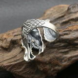 Bague Dragon<br> Serpent "Argent" - Dragon-chinois