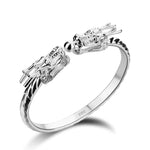 Bracelet Dragon<br> Japonais "Argent" - Dragon-chinois