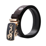 Ceinture Dragon<br> Cuir Épais - Dragon-chinois