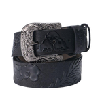 Ceinture dragon<br> Cuir de Qualité pour Homme - Dragon-chinois