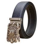 Ceinture Dragon<br> Solide en Cuir - Dragon-chinois