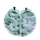 Collier Dragon<br> Jade Ancien - Dragon-chinois