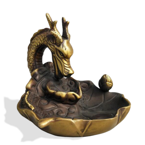 Brûle Parfum<br> Céramique - Dragon-chinois