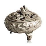 Brûle Parfum<br> Chinois Ancien Bronze - Dragon-chinois