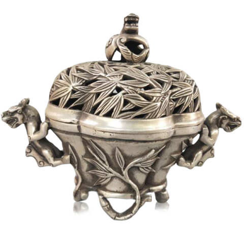 Brûle Parfum<br> Oriental Ancien - Dragon-chinois