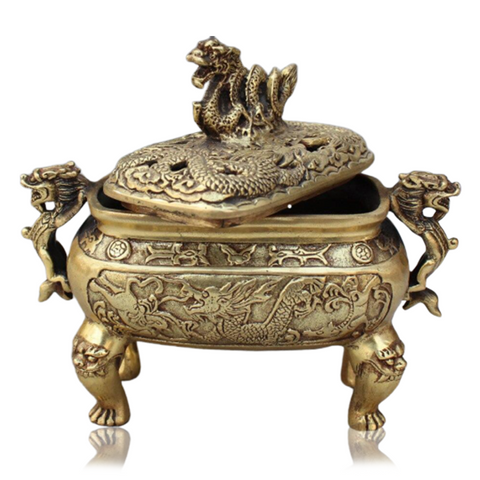 Brûle Parfum<br> Esteban - Dragon-chinois