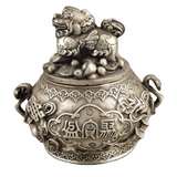 Brûle Parfum<br> Galet - Dragon-chinois