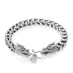 Bracelet Dragon<br> Maille de Serpent "Argent" - Dragon-chinois