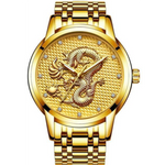 Montre dragon<br> Mécanique de Luxe - Dragon-chinois