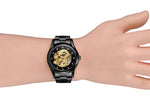 Montre Dragon<br> Bracelet Acier Noir - Dragon-chinois