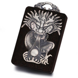 Pendentif Dragon<br> Homme "Argenté" - Dragon-chinois