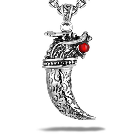 Pendentif Dragon <br> Rubis - Dragon-chinois