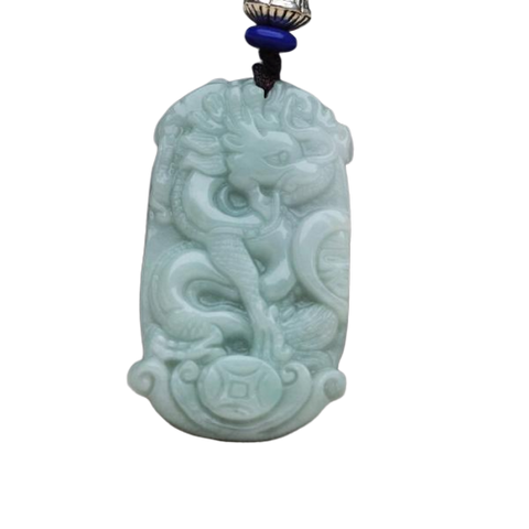 Collier Dragon<br> Jadéite Impérial - Dragon-chinois