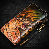 Portefeuille Dragon <br> Cuir Homme - Dragon-chinois