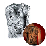 Tatouage Éphémère<br> Carpe Koi "Dos" - Dragon-chinois