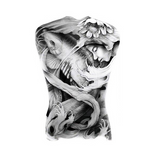 Tatouage Éphémère<br> Carpe Koi Yakuza "Dos" - Dragon-chinois