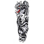Tatouage Éphémère<br> Dragon Tribal Épaule - Dragon-chinois