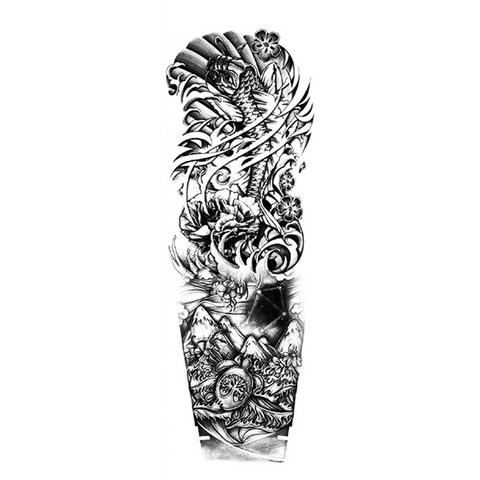 Tatouage Éphémère<br> Yakuza - Dragon-chinois