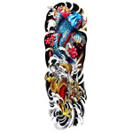 Tatouage Éphémère<br> Japonais Bras - Dragon-chinois