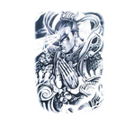 Tatouage Éphémère<br> Japonais "Dos" - Dragon-chinois