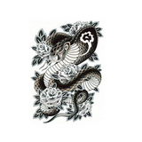 Tatouage Éphémère<br> Japonais Serpent "Dos" - Dragon-chinois