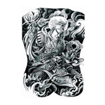 Tatouage Éphémère<br> Style Yakuza "Dos" - Dragon-chinois