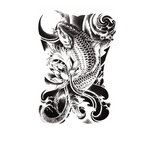 Tatouage Éphémère<br> Yakuza Carpe "Dos" - Dragon-chinois