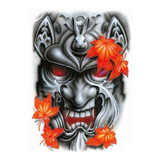 Tatouage Éphémère<br> Démon Yakuza "Dos" - Dragon-chinois