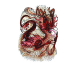Tatouage Éphémère<br> Yakuza "Dos" - Dragon-chinois
