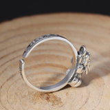 Bague Dragon<br> Lion "Argent" - Dragon-chinois